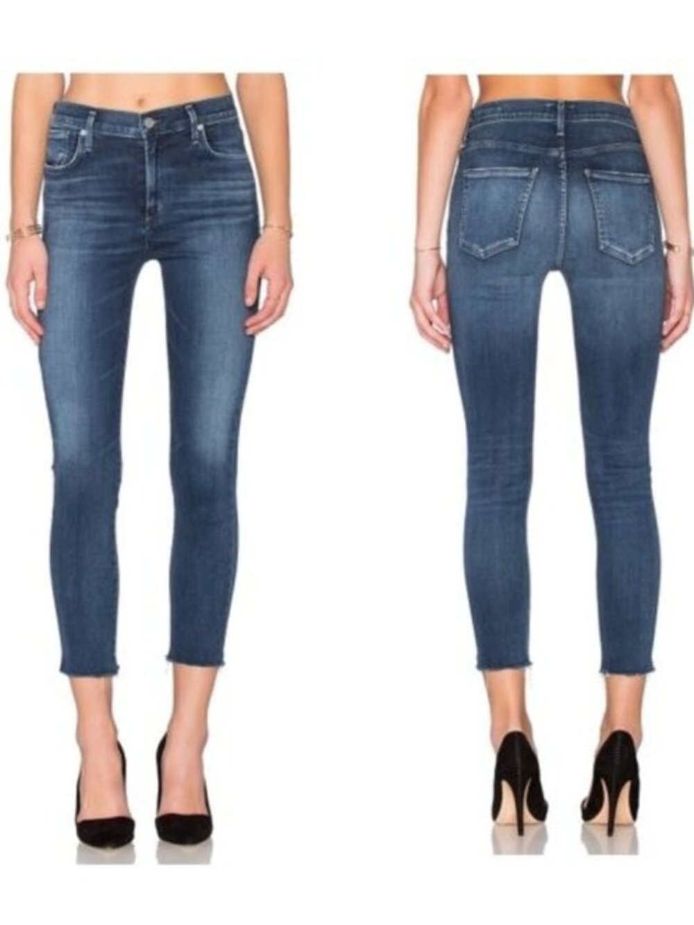 AGOLDE Sophie High Rise Skinny Crop - 26